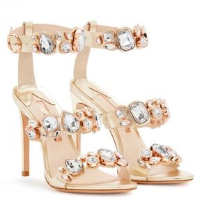 NIB SOPHIA WEBSTER Ritzy Sandal in Champagne